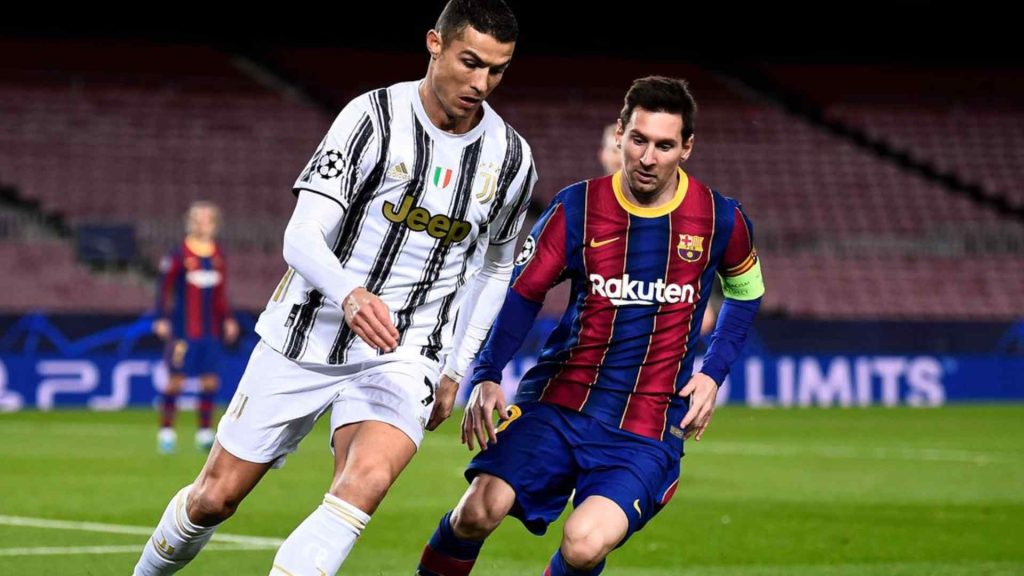 Messi vs Ronaldo Trophies