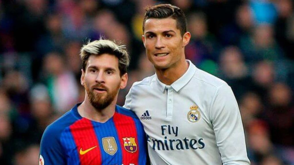 Messi vs Ronaldo Trophies